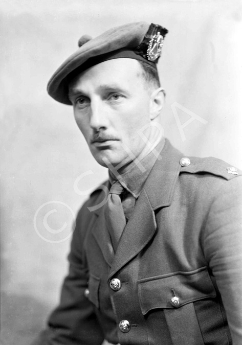 2nd Lt Davidson, Cameron Highlanders. (HMFG) 