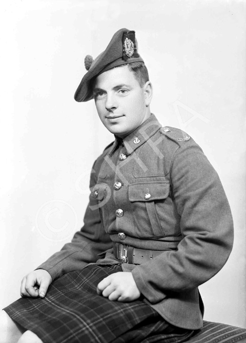 Pte D. Smith, Cameron Barracks......