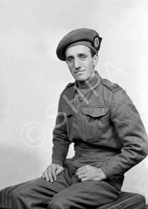 Pte J. Stewart, Cameron Barracks......