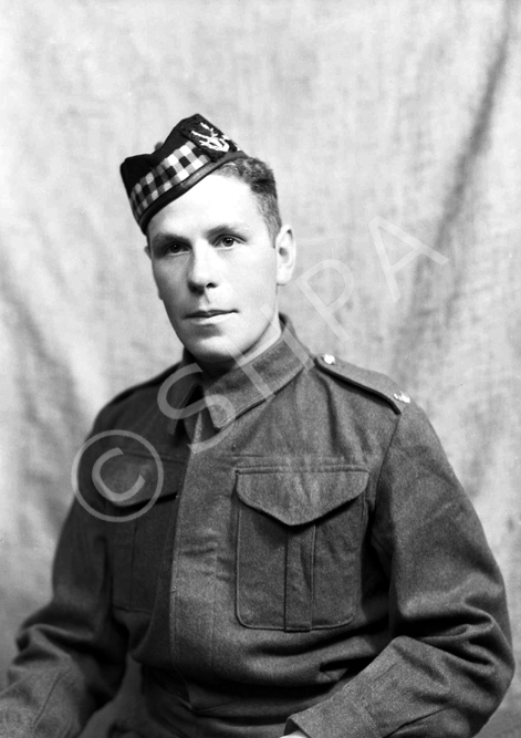 Pte Miller, Seaforth Highlanders.