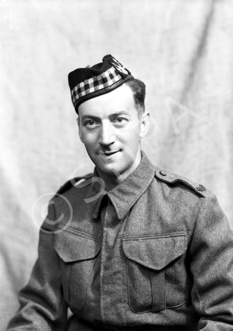 Pte James Maxwell, Seaforth Highlanders, Fort George.  