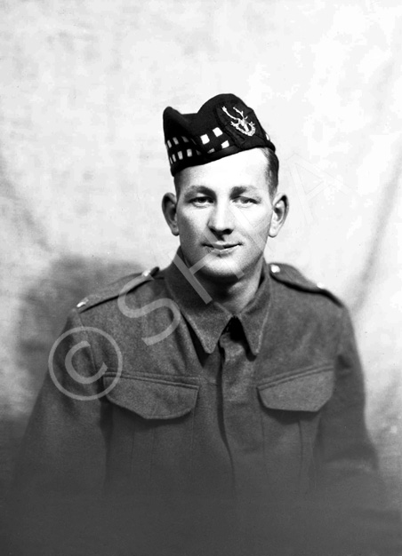 Pte Fitzsimmons, Seaforth Highlanders.