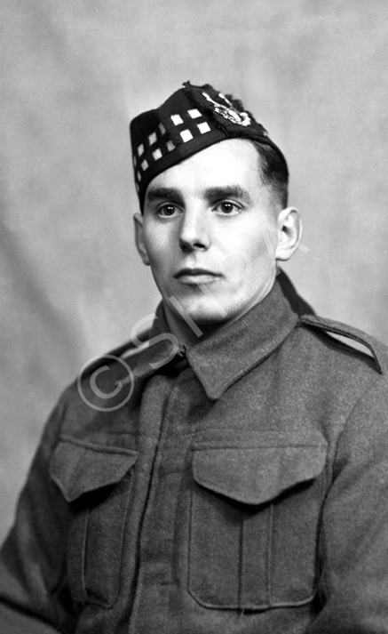 Pte D. Adams, Seaforth Highlanders, Strathpeffer......