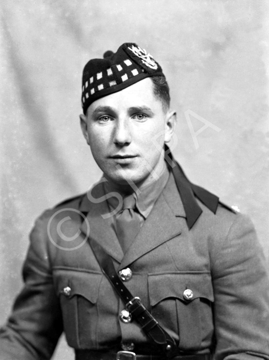 2nd Lt Alex Grant, Seaforth Highlanders, Fort George.  