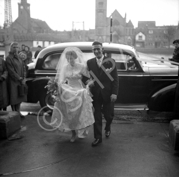 Lewis Owen Nairn - Sheila Margaret Third wedding, 5th February 1958, West Parish Church, Huntly Street.