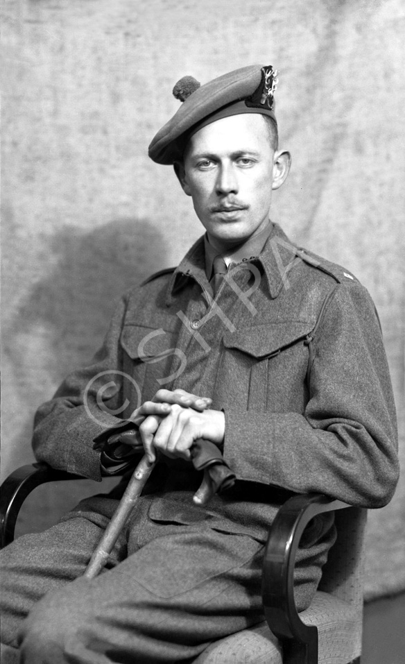 Lt. R.D. Milne, Seaforth Highlanders, Fort George. 