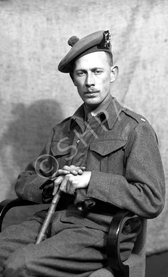 Lt. R.D. Milne, Seaforth Highlanders, Fort George. 
