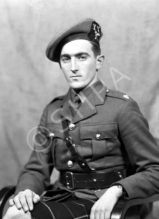 2nd Lt Gibbon, Seaforth Highlanders. 