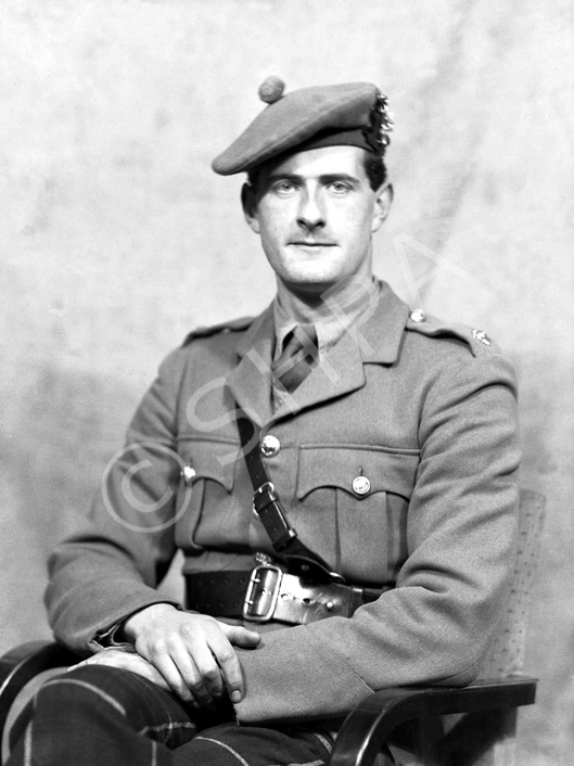 Lt. C.H. Pelham Brown, Seaforth Highlanders. .....