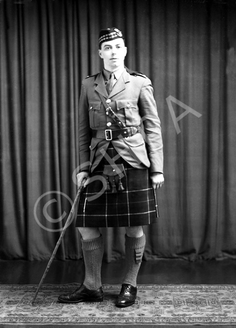 2nd Lt John Reid, Seaforth Highlanders.