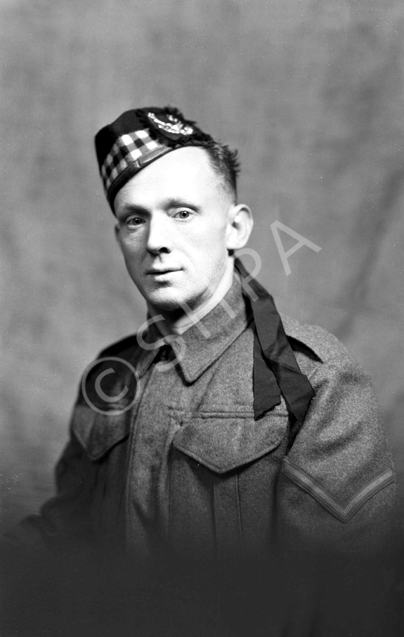 L/Cpl Farrington, Seaforth Highlanders.