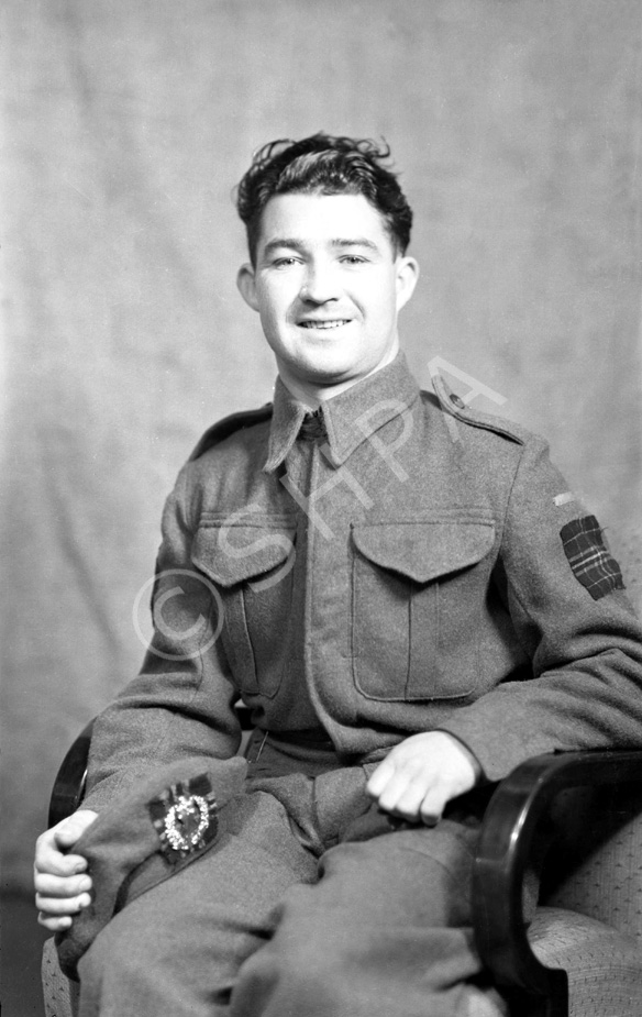 Pte Connolly, Cameron Highlanders. (HMFG) .....