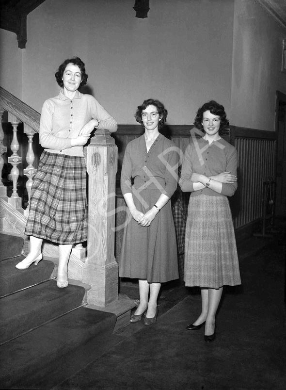 Jannetta, Rosemary and Joyce Cameron at Glengarry Castle Hotel. # 