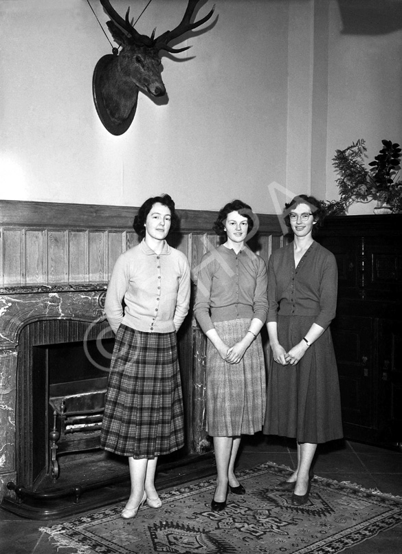 Jannetta, Joyce and Rosemary Cameron at Glengarry Castle Hotel. # .....