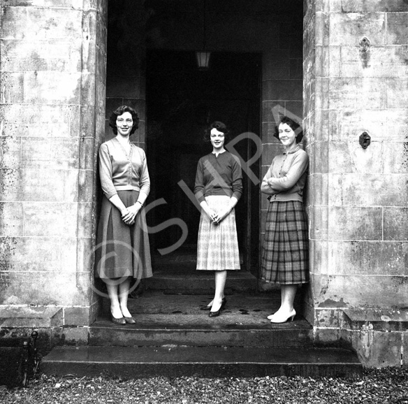 Rosemary, Joyce and Jannetta Cameron at Glengarry Castle Hotel. # 