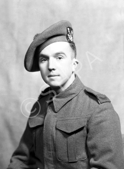 Pte J. MacArthur, Seaforth Highlanders. (HMFG) 