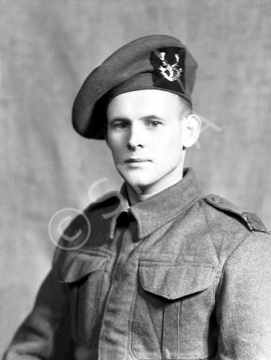 Pte Anderson, Seaforth Highlanders. (HMFG) 