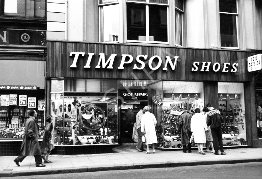 Timpson Shoes, High Street, Inverness. For older images of the store see 26487a. *.....