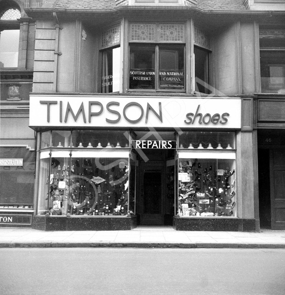 Timpson Shoes, High Street, Inverness. For older images of the store see 26487a. *.....