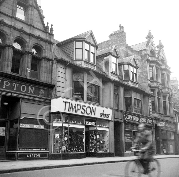 Timpson Shoes, High Street, Inverness. For older images of the store see 26487a. *.....