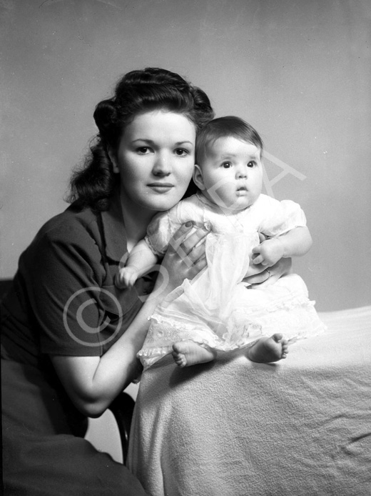 Wheeler, mother and baby, Island Bank Road, Inverness. 