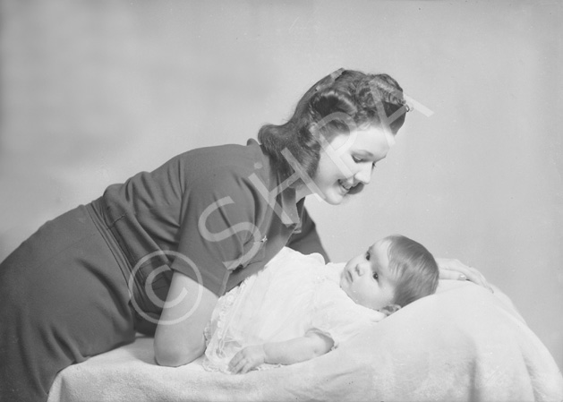 Wheeler, mother and baby, Island Bank Road, Inverness.