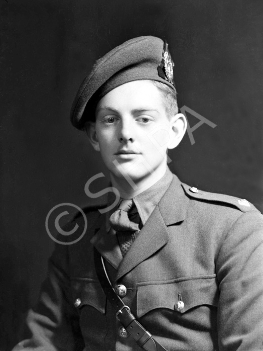 Lt Laughton, Cameron Highlanders. (HMFG) 