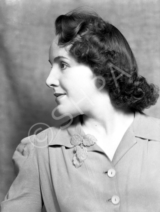 Miss Frances Mackintosh in 1943......