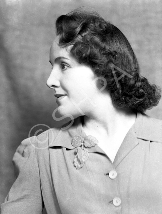 Miss Frances Mackintosh in 1943.