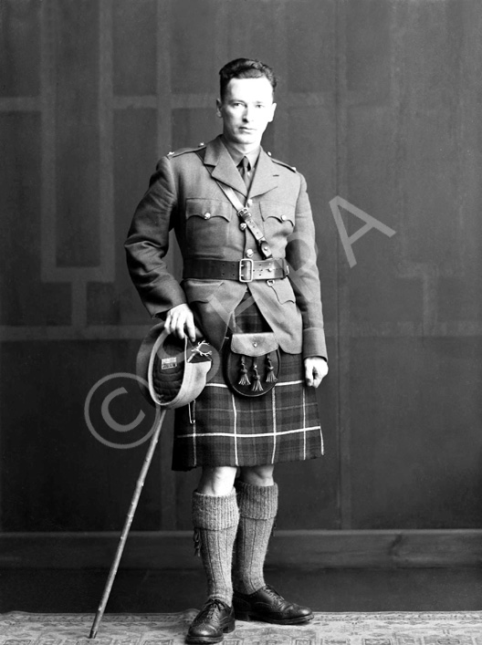 Lt Fraser, Lochalsh Road, Inverness, Seaforth Highlanders......