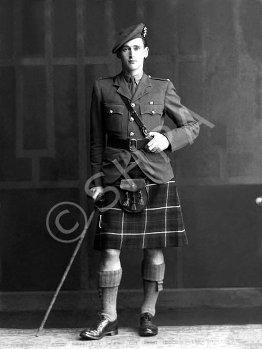 Lt Cross M.M., Seaforth Highlanders, Invergordon......