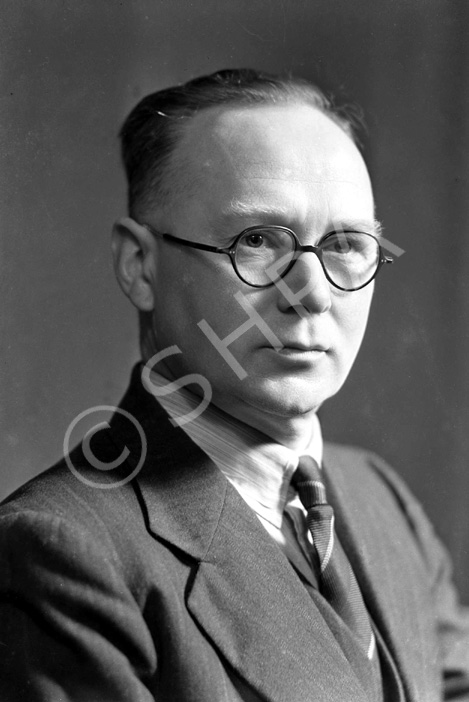 Donald John (DJ) MacDonald, Rector of Inverness Royal Academy 1940-1962.  
