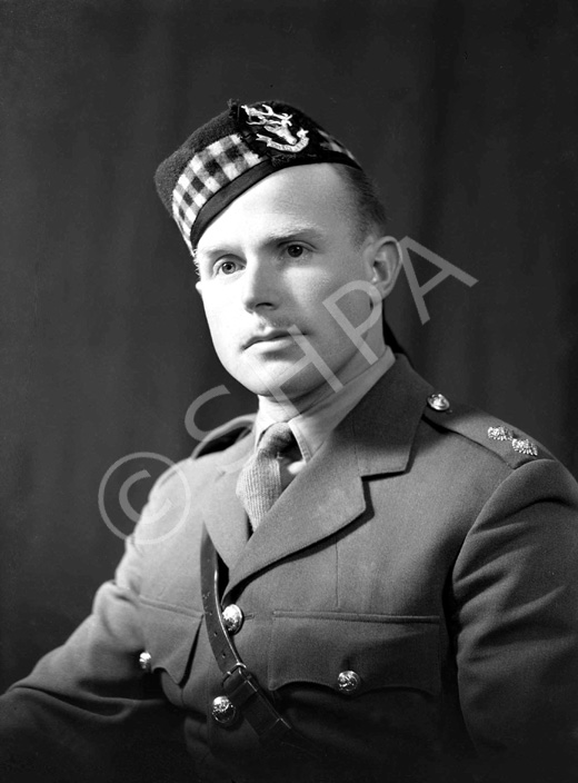 Lt [name indecipherable], Seaforth Highlanders. # 