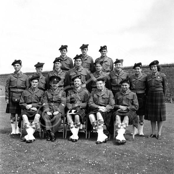 Medical Group, Fort George, Seaforth Highlanders. *