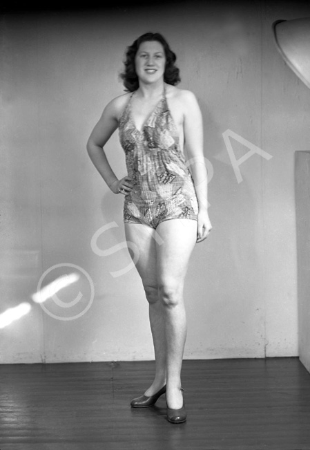 Miss Gibb, Lochalsh Road. Bathing contest.