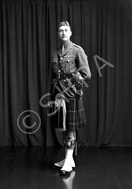 Lt F.D. Carson, Seaforth Highlanders, Barrow-in-Furness. 