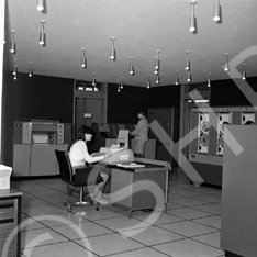 Central Computer Services Ltd, Harbour Road, Longman, Inverness c.1960s. The Council Computer Service Centre was the home of the Council's mainframe computers, in which data was input via punched cards. Now The Bridge workshop and Trading Standards. *  
