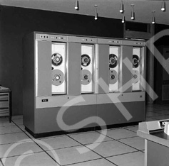 Central Computer Services Ltd, Harbour Road, Longman, Inverness c.1960s. The Council Computer Service Centre was the home of the Council's mainframe computers, in which data was input via punched cards. Now The Bridge workshop and Trading Standards. *  