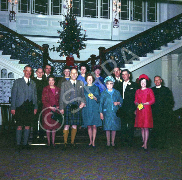 Matheson - Martin wedding. December, Station Hotel (now the Royal Highland Hotel), Inverness.  ~