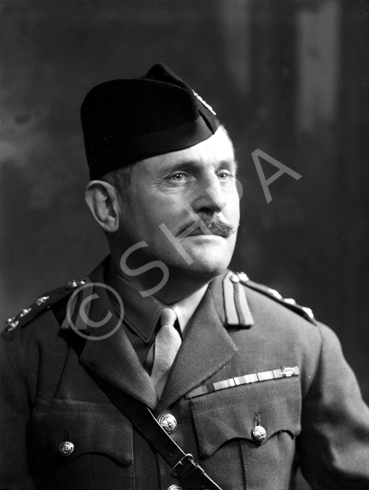 Brigadier Duncan of the Queen's Own Cameron Highlanders. 