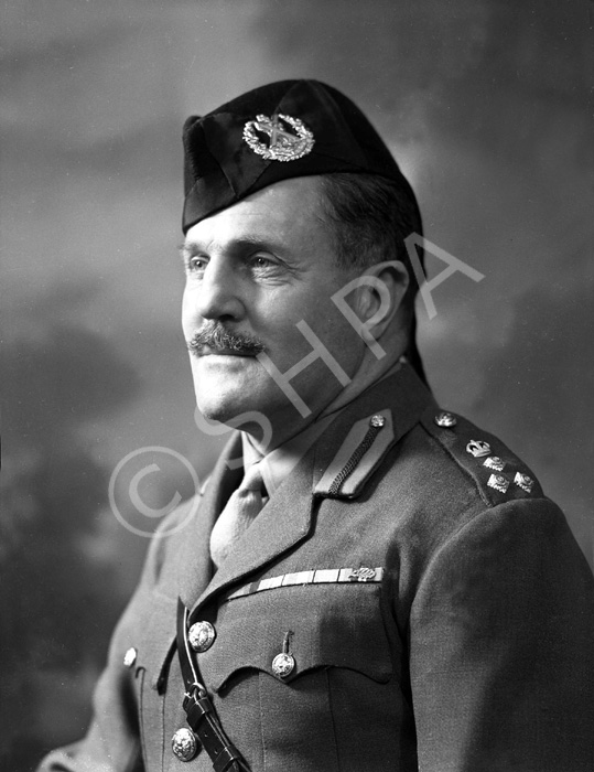 Brigadier Duncan of the Queen's Own Cameron Highlanders. 