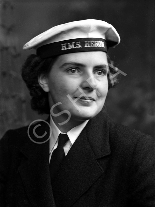 Miss Mary Fraser, HMS Heron. 