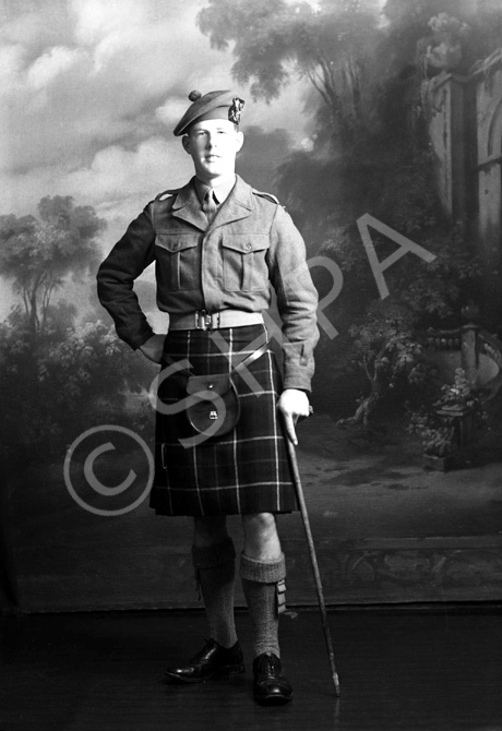 Lt MacLeod, Stratton House. Major Jock K. McLeod as a subaltern officer c1950. He served in the Seaf.....