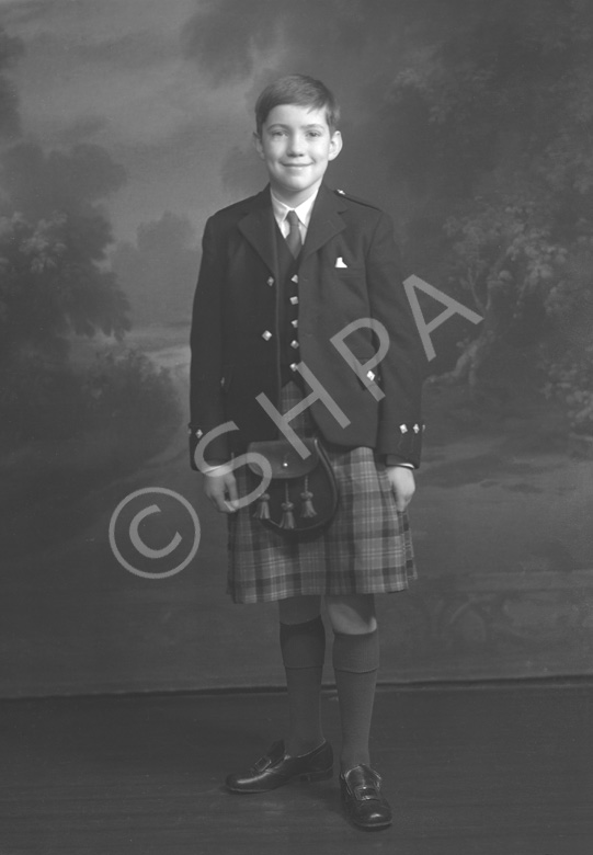 Andrew Chalmers dressed in school uniform for Sundays at the Loretto Boarding School, Edinburgh. (se.....