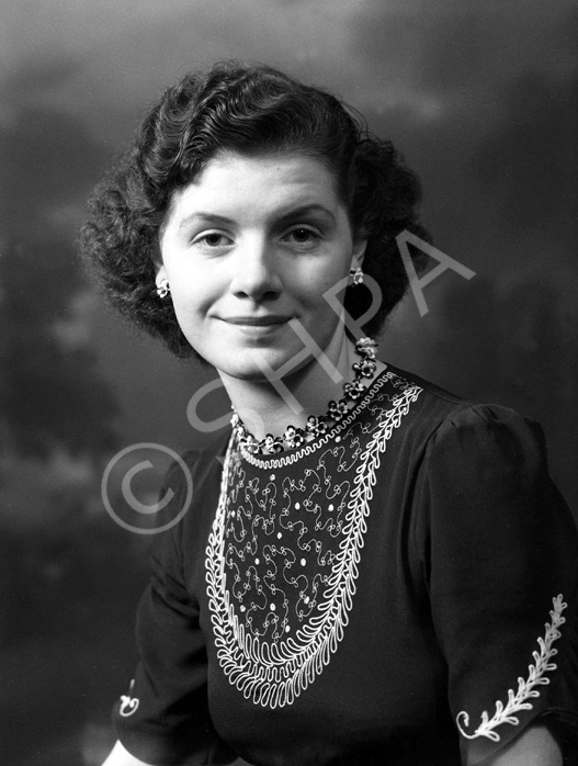 Miss Margaret Mackintosh of Douneside, Daviot, Inverness. Married name Margaret Rose. Worked in Ogston the chemist in Castle Street. 