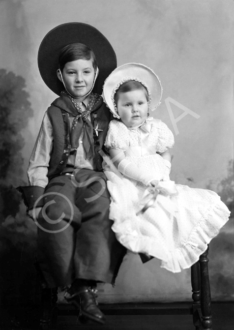 Gilbert and Carolyn Paterson, children of Hamish and Florence Paterson. They were the grandchildren of the famous photographer Andrew Paterson (1877-1948).