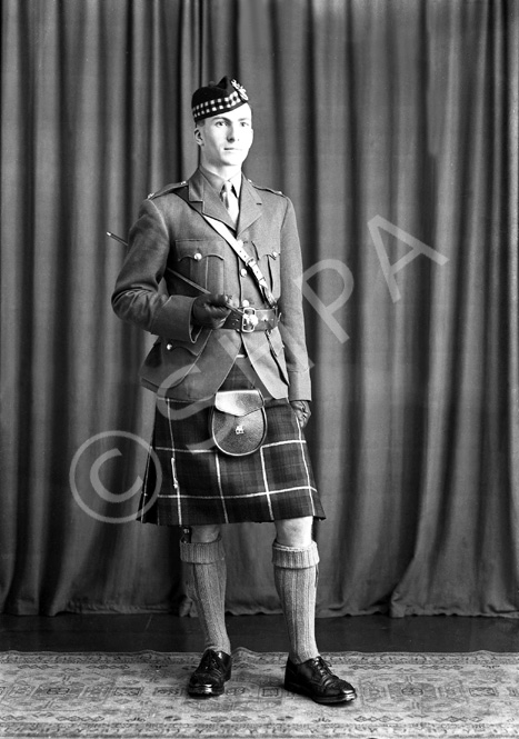 2nd Lt G. Dunnett, Wick. Seaforth Highlanders.