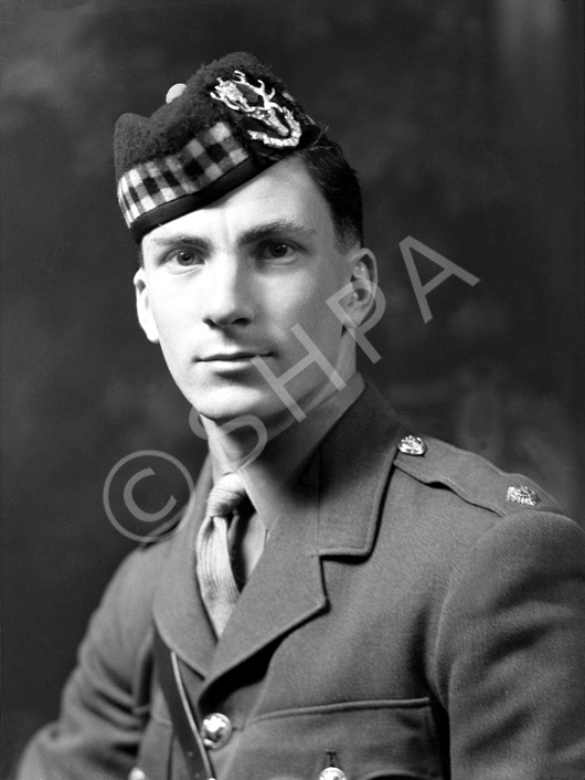 2nd Lt G. Dunnett, Wick. Seaforth Highlanders.