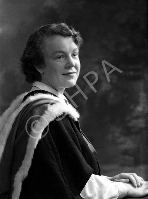 Miss Margaret Munro. Became the holder of several national swimming titles and later emigrated to Au.....