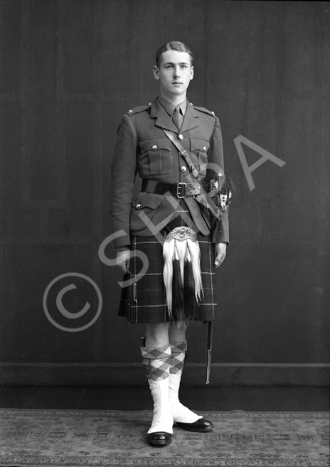 Captain James Wolfe Murray, son of Lieutenant Colonel R.A Wolfe Murray DSO, MC, House of Daviot, served in the Seaforth Highlanders 1952-61 and Queen's Own Highlanders 1961-69.   